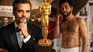 Vídeo de Wagner Moura pelado mostrando a pica gostosa