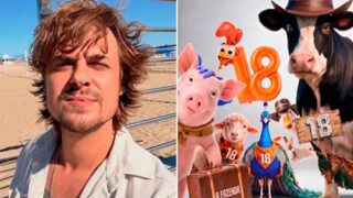 Daniel Erthal exibiu a pica grande em A Fazenda