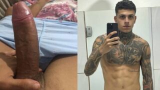 Nudes de Junior Honorato nu exibindo o pênis grande